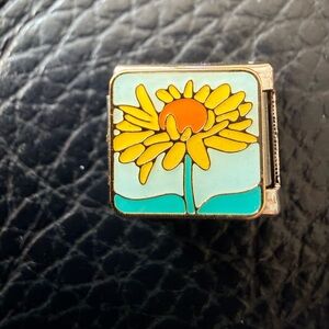 Sunflower Flower Italian Charm Link
